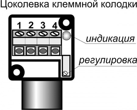 Датчик бесконтактный оптический О0132-NO/NC-PNP-K(с регулировкой)