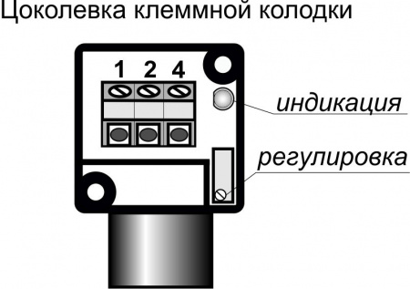 Датчик бесконтактный индуктивный И40-NO/NC-AC-K(с регулировкой)